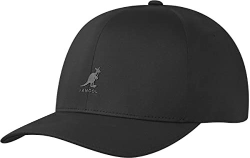 Kangol Unisex Flexfit Delta Cap Baskenmütze, Schwarz, S/M