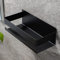 ZUNTO Mensola Doccia - Mensole Bagno Autoadesivo Portaoggetti Mensola Nero Organizzatore Doccia, SUS 304 Acciaio Inox