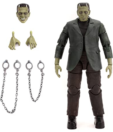 Jada Toys Monsters Frankenstein 6 Figur, bekannt aus Film und Fernsehen