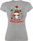 Shirt Damen - Weihnachten Geschenke Bekleidung - Weihnachtlicher Wichtel I Weihnachtsmotiv I Merry Christmas Wichtelmotiv - L - Grau meliert - weihnachtshirts weihnachtsthirt weihnacht weihnachtlich