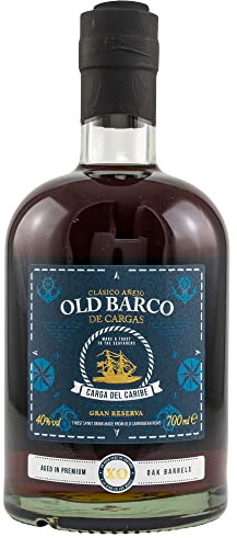 Ron Old Barco De Cargas XO Gran Reserva 40% 0,7 Liter