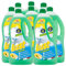 Lot de 8 assiettes liquide au citron dégraissant sale et incrustations avec vitamine et format de 1 L - 544 lavages