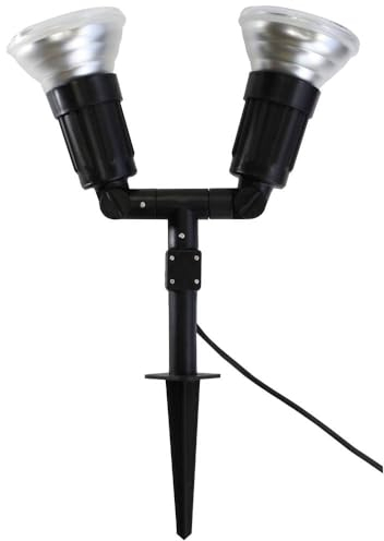 Megatron MT70814 Cappi 2 Gartenleuchte E27 Schwarz