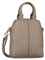 TOM TAILOR Dorine Damen Shopper Umhängetasche Reißverschluss Klein Beige