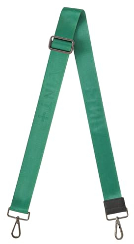 VINT+ Taschengurt zum Wechseln – Tragegurt Schultergurt für Taschen Handtaschen Shopper Bags und Sporttaschen – 120cm Lang Verstellbar und Rostfrei | Farbe: Grün