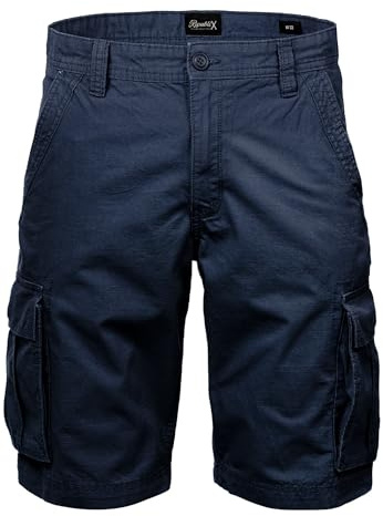 REPUBLIX Herren Cargoshorts Männer Kurze Bermuda Hose Regular Fit R7027