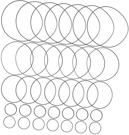 Yardenfun 50 Stück Kassettenspieler Gummiriemen Ersatzriemen 1mm Quadratisch Flexibel Langlebig Für Kassettenrekorder Cd DVD Recorder Reparatur