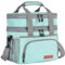 JOINGO Lunchbox für Herren/Damen, groß, doppellagig, isoliert, erweiterbar, wiederverwendbar, auslaufsicher, Kühltasche für Erwachsene, Lunch-Tasche mit verstellbarem Schultergurt für Büro, Reisen,