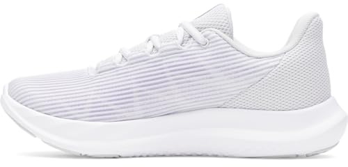 Under Armour Women's Charged Speed Swift, Lightweight and Ultra-Breathable Women's Runners, Running Shoes with Durable Rubber Outsole,Halo Gray / Transparent / Transparent,4.5