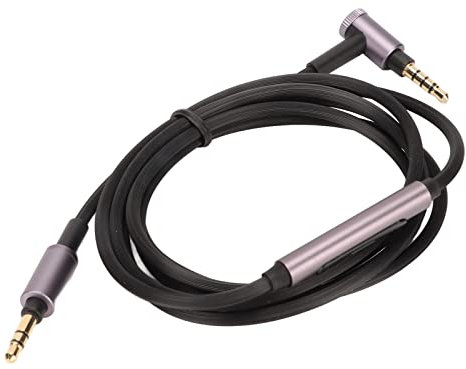 Akozon Kopfhörer-Upgrade-Kabel, MDR 1A 100abn MSR7 1rmk2 100AAP für AUX-Soundkabel 4,9 Fuß Kabel Telefon WH 1000XM4 XM3 XM2 mit Adphone