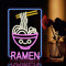 Cat Ramen Neonschild Essensnudeln LED-Neonlichter für Wanddekoration Fenster Dimmbare Ramen Leuchtschilder für Restaurant Ramen Shop Home Bar Küche Speisesaal