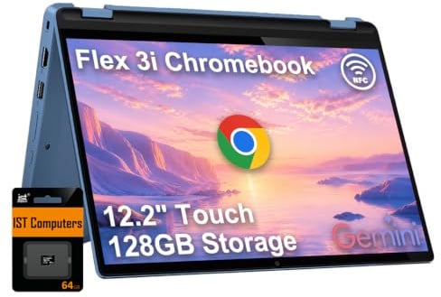 Lenovo IdeaPad Flex 3i Chromebook 2-in-1 Laptop, Intel N100, 4GB DDR5
