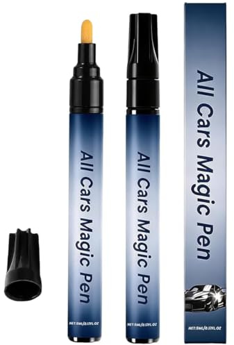 Lumoryx Stylo Retouche Peinture Voiture 2PCS, pour Toutes les Couleurs | Efface Rayure Carrosserie Rapide et Imperméable, Stylo Anti Rayure Universel pour Réparation Efficace Peinture Auto