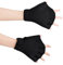 Aquatic-Handschuhe, Trainingshandschuhe, Wasserresistent, für Damen, Herren und Kinder, Größe M (Schwarz, Mittel)