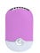 ThreeH USB Ventilator Leise Mini-Klimaanlage Reisehand USB aufladbare Lüfter Luftreiniger Ventilator F015,Purple