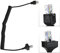 6+2 Pin 50cm Walkie Talkie Mic Cable - Flexible Cable, Can Stretched for More Convenient Talk - Wire Cord Cable Specially Designed Kenwood Radio