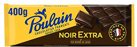 Poulain Tablette de Chocolat Noir Extra 400 g