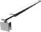 EMKE Shower Screen Support Bar - 700mm to 1200mm Wet Room Support Arm for Bath Panel Shower Glass Bracket, Fits 8-10mm Glass