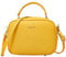 WANYIG Handy Umhängetasche Damen PU Leder Schultertasche Klein Reißverschluss Handtasche Crossbody Bag Frauen Brieftasche Cross-Body Tasche(Gelb)