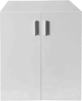 HTI-Line Kommode Nina mit 2 Regalfächern Anrichte Sideboard Schrank Weiß
