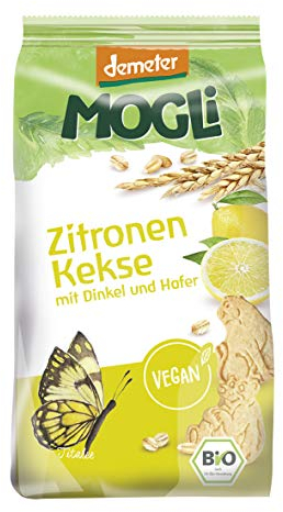 MOGLi Bio Zitronen Kekse demeter 125g (7x125g)