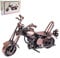 Huture Deko Motorrad Vintage Eisen Kunst Motorrad Metall Deko Geschenk Motorrad Modell Sammlereisen Skulptur Dekoration Motorrad oder als lustige Geschenkidee Art Dekoration Ornamente für Home Office