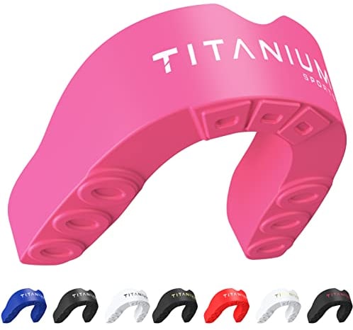 Titanium Sports Mundschutz (Pink, Junior(<11))