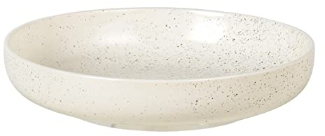 broste Copenhagen Copenhagen Nordic Vanilla Schale Steingut Créme, Maße: 22,5cm x 4,8cm, 14533430