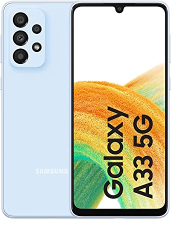 Samsung Galaxy A33 5G SM-A336B 16.5 cm (6.4) Dual SIM Android 12 USB Type-C 6 GB 128 GB 5000 mAh Blue