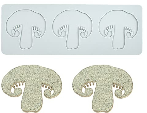 Moule en silicone en forme de Les champignons pour fondant, tapis dentelle creux 3D pour chocolat, bonbons, dentelle pour pâtisserie, sucre, dessert, cupcake, Gastronomie