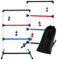 GYMAX 2er Set Leitergolf aus PVC, Wurfspiel mit Bolas & Tragetasche, Leiterspiel mit eingebautem Punktezähler, Laddergolf für Indoor & Outdoor