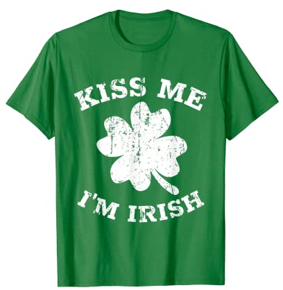 Lustiges Kiss Me I'm Irish St Patrick's Day Shirt T-Shirt