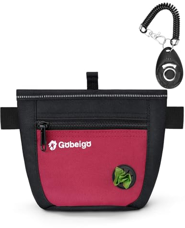 Gobeigo Leckerlibeutel für Hundetraining, Leckerli-Beutel für Welpen, Snackbeutel