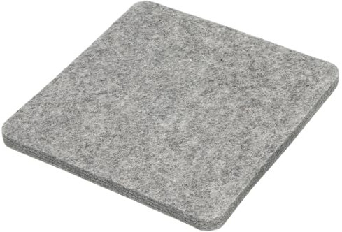 PATIKIL Woll-Pressematte, 8 x 8 Wollbügelunterlage 0,5 dick, hitzebeständige Quilt-Bügelunterlage für Quilter und Näharbeiten, Grau