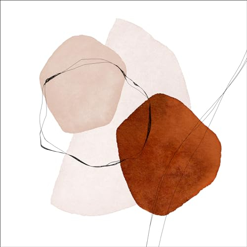 Pro-Art Glasbild Line and shapes V, 30x30 cm
