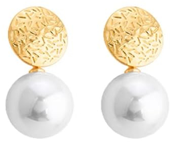 Ohrringe 2024 Koreanischer Luxus Elegante Imitation Perlen baumeln Ohrringe für Frauen Frisches Wasser Tropfen Schmuck Geburtstagsgeschenke
