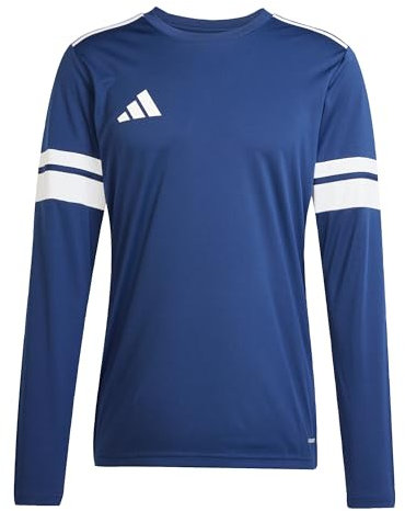 adidas Uomo SQUADRA25 Jersey Long Sleeve, Team Navy Blue 2 / White, XL
