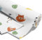 Stoff Meterware Baumwollstoff 5 M x 160 cm - Stoffe zum Nähen aus reine Baumwolle Fabric Futterstoff Dekostoff für Patchwork Canvas und Sewing Nähstoff Safari