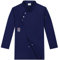 M&Catree Kochjacke Unisex mit Druckknopf Kochuniform Berufsbekleidung Bäckerjacke für Herren Damen - Langarm - Navy, XXL