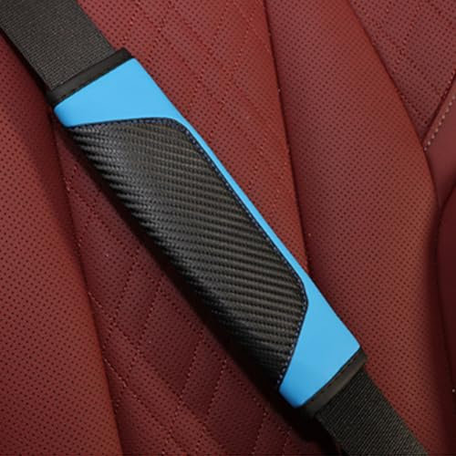 SRTMIRJJ 2stück Auto Gurtpolster für Jeep Wrangler JL 4XE 2021-2023, Sicherheitsgurtpolster für Autos, Abnehmbar Gurtschoner, Polsterung für Sitzgurt im Auto,B