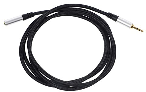 Housoutil Mm Headphone Extension Cable Aux Extender Cord for Car Mobile Phone Computer Long Cord Oxygen Material Trrs Cable