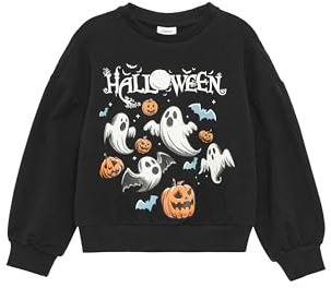 s.Oliver Unisex Sweatshirt mit Halloween-Print
