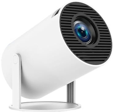 KEPEAK Projector, 2025 Upgraded Projector for Bedroom, Auto Keystone, Mini Projector 4K, Wifi 6&Bluetooth 1080P, 180° Rotatable, Video Projectors for Home Cinema, TV, PC, Phone, Android