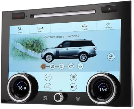ASVEGE Auto-Klimaanlage für Land Rover Range Rover Vogue L405 2013-2017 | Klimasteuerung AC Panel Auto 1080p LCD AC Touchscreen Ersatz, Upgrade-Version mit Installationsanleitung