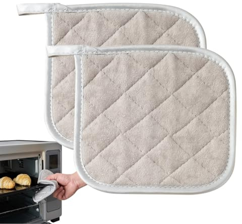 Quorvex Pot Holder, Kitchen Pot Holders Set | Heat Resistant Mats Utensils Towels Mitts Sets for Kitchen Oven Farmhouse Decor Family Inside Apartment Home Indoor