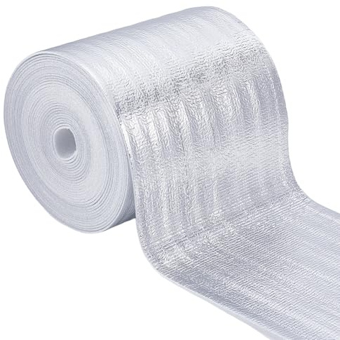 BENECREAT 10m x 20cm/10.9 Yards x 7.9 Inch Heat Resistant Batting for Potholders, 2mm Thick EPE Foam Thermal Insulation Material for DIY Craft Sewing Projects Pot Holder