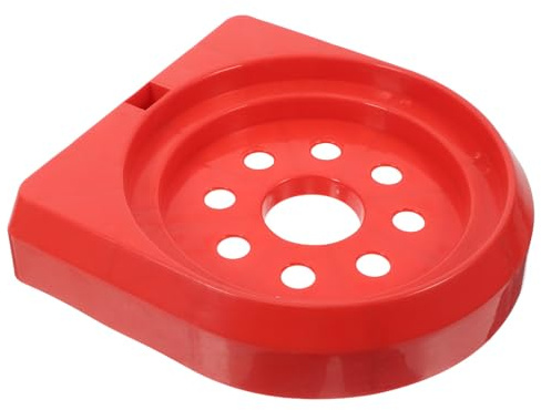 VINTORKY Base de instalación para soporte del extintor de incendios plástico rojo de 3-8 kg con estabilidad mejorada, adecuada para uso en hogar y automóvil