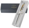 Personalised Engraved Premium Parker Jotter Stainless Steel Gold Trim Ballpoint Pen in a Classy Gift Box, Custom Gifts for Christmas