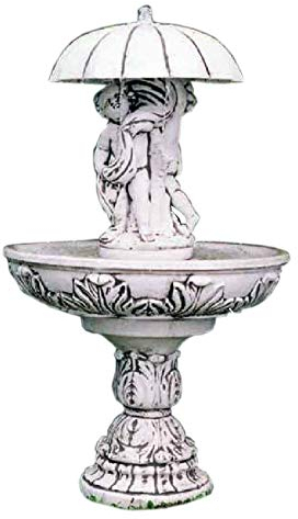 Steinbrunnen Springbrunnen Brunnen Kaskadenbrunnen Zierbrunnen Beckenbrunnen Wasserspiel Gartenbrunnen Höhe: 177cm