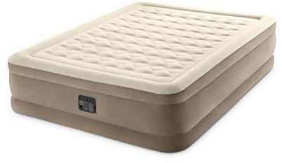 Intex Queen Ultra Plush Airbed with Fiber-Tech BIP